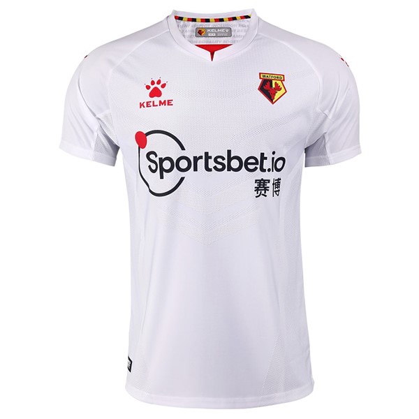 Thailande Maillot Football Watford Exterieur 2020-21 Blanc